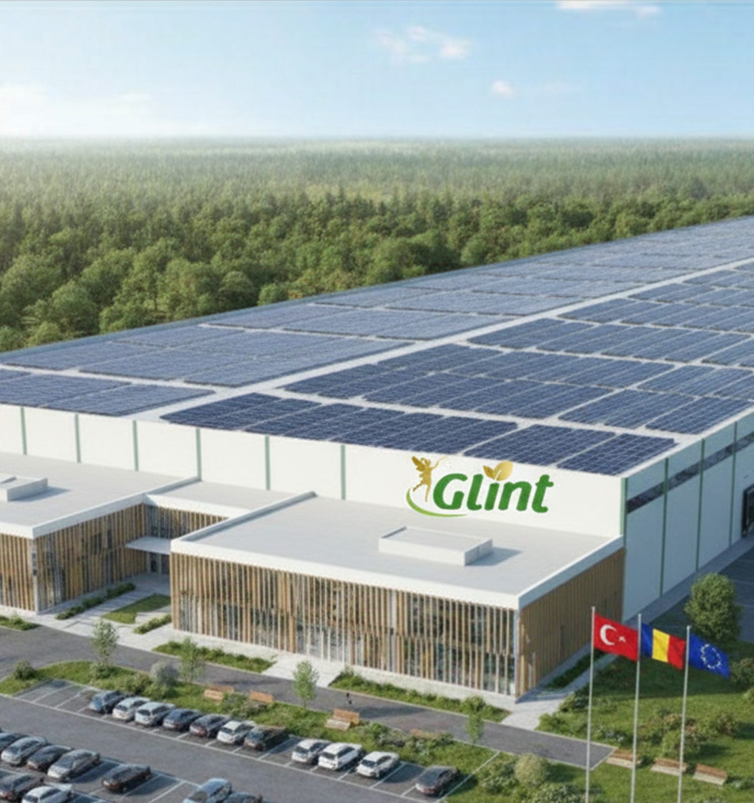 La 30 km de București, pe 80.000 m².